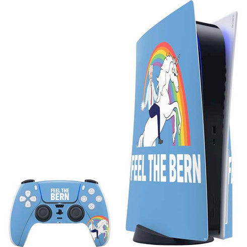 Feel The Bern Unicorn PlayStation PS5 Skins